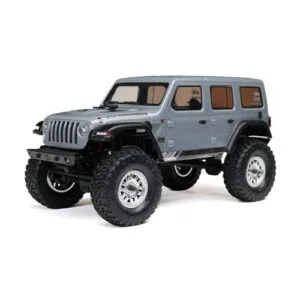 Axial SCX24 2019 Jeep Wrangler JLU CRC 1/24 RC Truck Body Gray 4WD RTR with Battery and Charger AXI00002V3T3