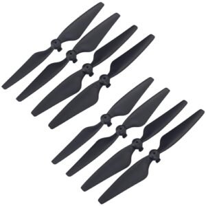 Anbee 8pcs Propellers Props Blades Spare Part for Holy Stone HS600 RC Quadcopter Compatible with RC Engine Exhaust