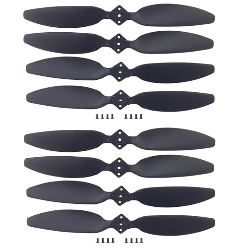 Anbee 8pcs Propellers Props Blades Spare Part for Holy Stone HS720G RC Quadcopter Ideal for RC WW2 Battleships Enthusiasts