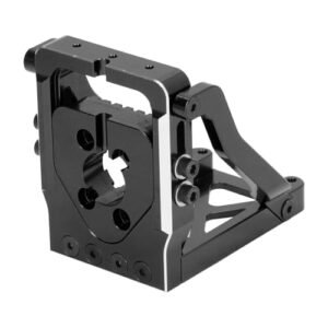 TRAXXAS Quick Disassemble Motor Mount Lightweight Aluminum Alloy Quick Release Base for 1/6 Scale RC Hummer XRT 8S Black