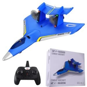XYDongtong RTF Jet RC Planes Amphibious 2.4Ghz 980feet Flight Time 30 Minutes Foam Drone with Gyro Batteries for Beginners Blue