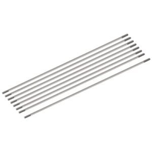 MECCANIXITY 8pcs 304 Stainless Steel Double End Threaded Rod Push Rod Connector M3x250mm for RC Shocks DIY Models