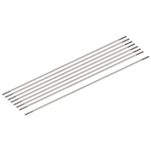 MECCANIXITY 8pcs 304 Stainless Steel Push Rod Connector Double End Threaded Rod M2x150mm for DIY RC Trucks for Snow Boats Cars Airplanes Helicopters