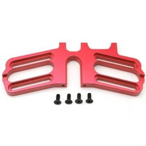 Northwest RC Hobbies Aluminum Dual Motor Bracket Mount Upgrade Parts for ARRMA 1 7 Felony Infraction Limitless F1 RC Car Red