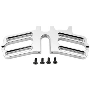 ARRMA Aluminum Dual Motor Bracket Mount Upgrade Parts for F1 Tunnel Hull RC Boat Plans Silver