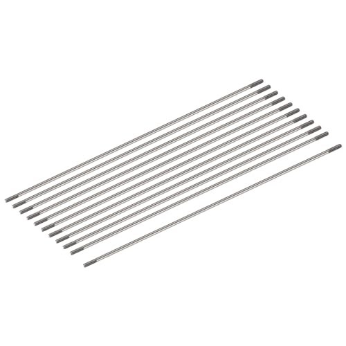 MECCANIXITY 15pcs Double End Threaded Rod 304 Stainless Steel Push Rod Connector M3x250mm for DIY RC Car Boat Airplane Helicopter Model Double E RC Parts
