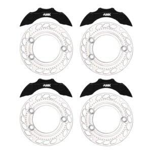AMK Aluminum TRX4 Brake Discs with Caliper Upgrade Kit for 1 10 Scale RC Crawler Body