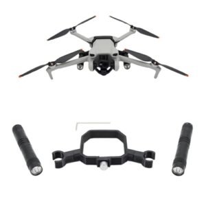 DJI Mini 4 Pro Drone LED Night Navigation Searchlight with Mount Bracket Holder for Mini 3 Pro Mini 3 Anti Collision Accessories