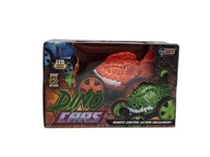Dakott Rc Stunt Cars for Kids - Dinosaur Toys Remote Control Car 360 Degree Rotation, Monster Racing Car Toys for Kids Toddlers, Birthday Gifts for Boys Girls 3 4 5 Years Old