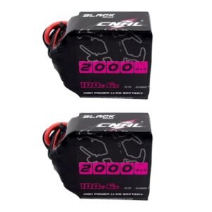Craftsman 19.2 RC Truck CNHL 6S Lipo Battery 2000mAh 22.2V 100C with XT60 Connector for Enhanced Performance