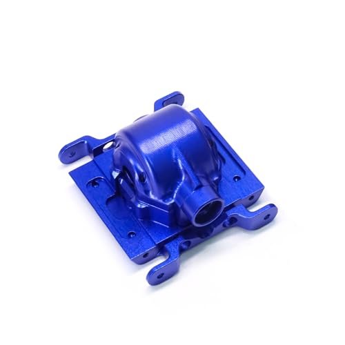 TREAL 7075 Aluminum RC Differential Circuit Gear Box Housing with Cover for Losi 1/18 Mini LMT Blue