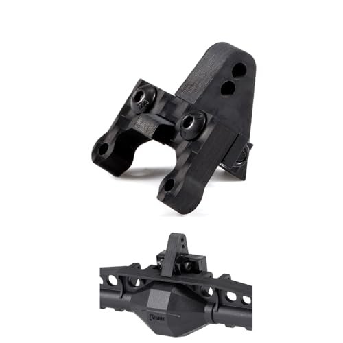 HooCrawler RC F18 Jet Single Dual Carbon Rear Upper Link Riser Adjustable for Axial 1 10 Capra F9 Portal Axle Anti Squat Upgrade Parts