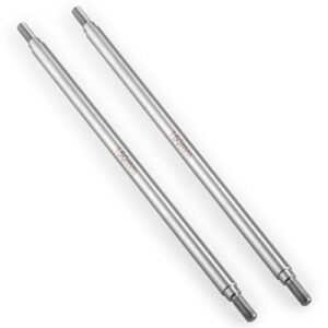 QUPA AM STORE RC Stainless Steel Suspension Links 150mm Chassis Linkages Set for 1 10 Scale Upgrades SCX10 TRX4 RC Drift Car Chassis Accessories