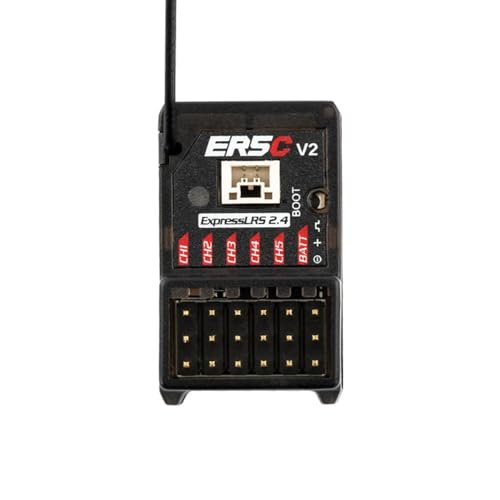 RadioMaster ER5C V2 ExpressLRS PWM Receiver for Building a RC Submarine 2.4GHz ELRS 5 PWM Channels with Built in TCXO