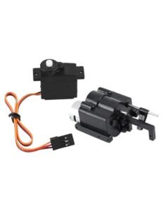 WPL RC Car Metal 2 Speed Gearbox with Shift Servo Upgrade Accessory for B14 B16 B24 C14 C24 Models Shift RC Performance Enhancer