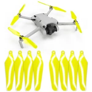 Master Airscrew Super Stealth Propellers for DJI Mini 4 Pro Mini 3 Pro Electric 4 Propellers Set Compatible with Mini 4 Stroke RC Engine