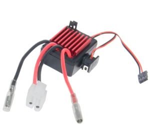 Pitbull Growler RC Tires Compatible 60A 2S Brushed ESC Waterproof Electronic Speed Controller for 1 10 Tamiya Traxxas Redcat HSP HPI RC Car Upgrade Parts