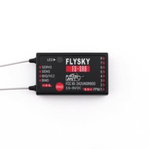 Flysky FS SR8 2.4GHz 8 Channel Receiver Compatible with Four Channel RC Helicopter and More
