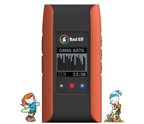 Bad Elf Flex Mini Standard GNSS Receiver for Bad RC Cars GPS GLONASS Galileo BEIDOU Small Orange