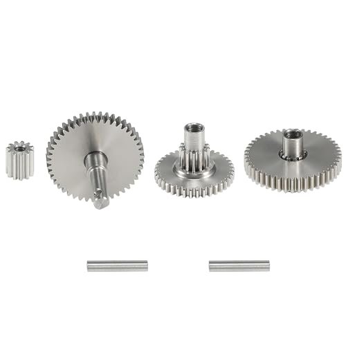 AcrossTerra 16.6 1 Low Range Transmission Gear Set Stainless Steel Gears for TRX4M Bronco Defender RC Crawler Cars Printable RC Plane Plans