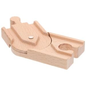 Toyvian Frank Thomas RC Compatible Wooden Train Track Expansion Pack 10.00X4.00X1.20CM