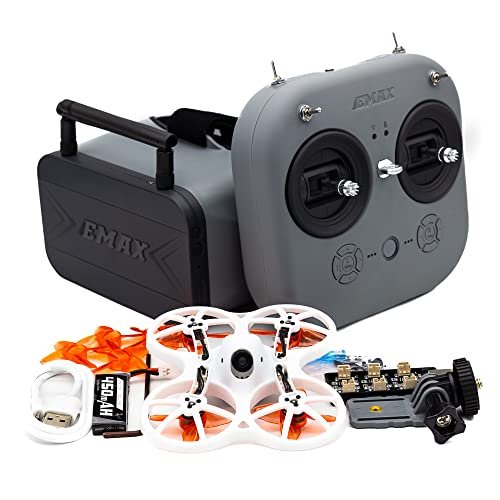 Pilot RC Dolphin Jet EZ Pro FPV Drone Set with Real 5.8g Goggles for Beginners and Advanced Users