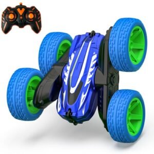 BEZGAR RC Direct Charge Remote Control Car Dual Motor 2.4Ghz All Terrain Stunt Toy for Kids