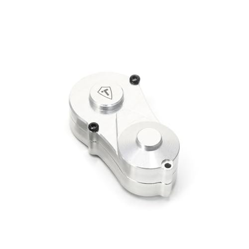 TREAL Aluminum 7075 Mini RC Army Helicopter Transmission Gearbox Protective Case Set for Losi 1 18 Mini LMT Silver