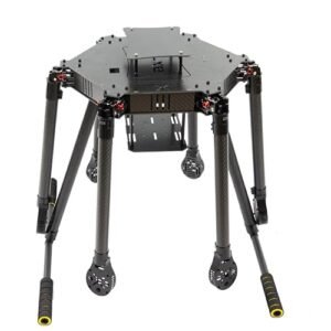 VERBANA F960 ZD960 Drone Full Carbon Fiber Hexa-Rotor Frame Foldable Arm Hexacopter Drone Frame Kit with Landing Gear for RC 6 Axis Hexacopter Drone Accessories