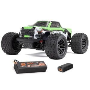 ARRMA 1 18 Granite GROM MEGA 380 Brushed 4X4 Monster Truck RTR Best RC Monster Truck 4x4 Green ARA2102T3