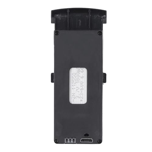 Asixxsix 3.7V 1800mAh LiPo Battery for S6 G6 RC Quadcopters and Foldable Drones Extended Battery Life with Safety Protections