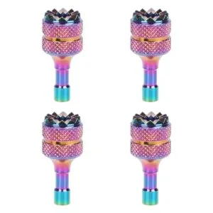 DJI Mini RC Hovercraft 4pcs Detachable Aluminum Alloy Control Sticks for Mini 3 Mini 3 Pro Mini 4 Pro Air 3 Mavic 3 Pro RC RC 2 Remote Controller Replacement Accessories Colorful
