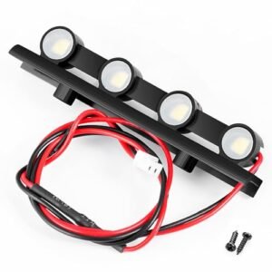 Zolikar RC Roof Light Headlight LED Light Bar For TRX4M K10 Giant Scale RC Crashes Upgrades 1/18 Scale RC Crawler Car Accessories