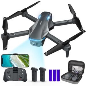 Loiley Fly Drone with Camera 1080P FPV for Beginners and Kids Altitude Hold Voice Control Gesture Selfie