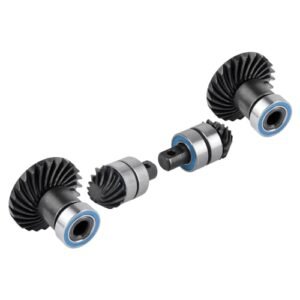 FriHobby Steel 12T 24T Pinion Gear Differential Helical Gear Set for TRX4M Bronco Defender K10 F150 High Trail Upgrades 1/18 RC Truck Trail Crawler