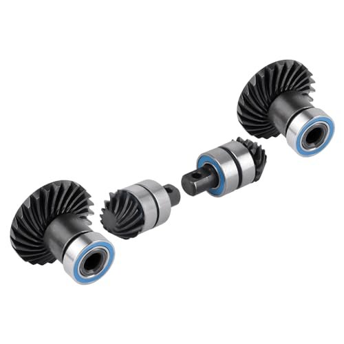 FriHobby Steel 12T 24T Pinion Gear Differential Helical Gear Set for TRX4M Bronco Defender K10 F150 High Trail Upgrades 1/18 RC Truck Trail Crawler
