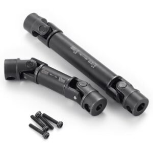 Zolikar TE37 RC Wheels Steel Driveshafts for TRX4M K10 1/18 Scale RC Crawler Car Upgrades