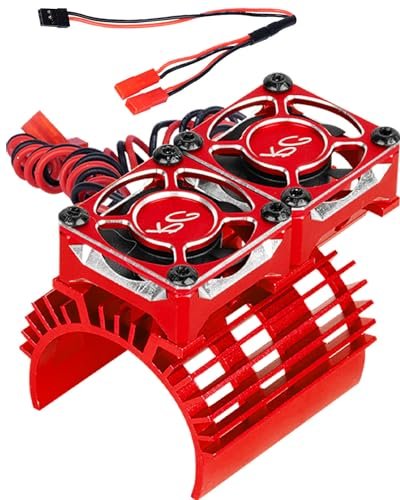RCM You 30mm 27000rpm Brushless Motor Cooling Fan with Metal Heatsink for 1/8 Brushless RC Cars