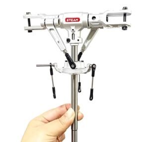 Eclipse 3.5 CH Gyro Metal RC Helicopter STEAM 600DFC Flybarless Main Rotor Head Set for Align Trex 550 600