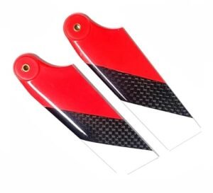 STASRC Tarot 95mm Carbon Fiber Tail Rotor Blade Red for Align Trex 600 Electric RC Helicopter