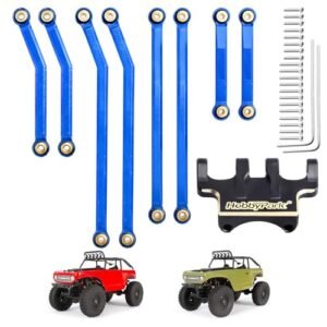 HobbyPark Aluminum Links Brass Link Mounts for JLB Cheetah RC Car Parts High Performance Upgrade