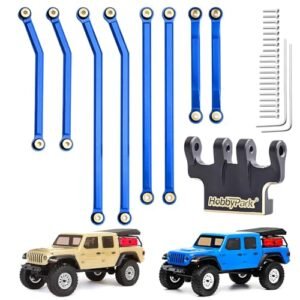 HobbyPark Aluminum High Clearance Links for Axial SCX24 Gladiator RC Willey Patio Furniture Clearance