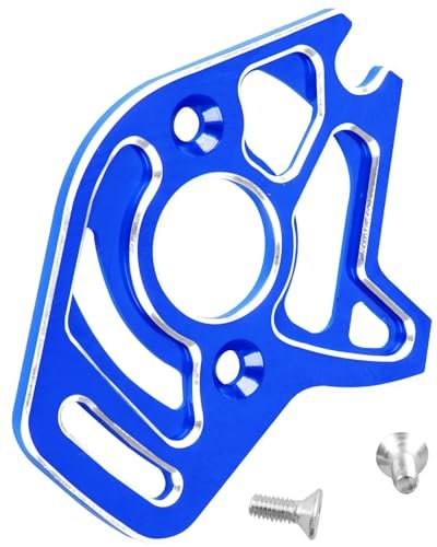 Dewalt RC Motor Mount Upgrade Aluminum Plate for 1/10 Slash 4x4 and Slash 4x4 VXL Navy Blue