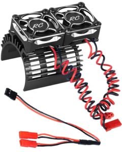 HopsupRC RC Motor Cooling Fan Upgrades Part Do RC Car Motor Fans Help Enhance Performance for 1/8 Scale 40mm 42mm Brushless Motors
