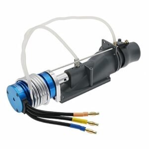 RC Weed Wacker Boat Conversion Kit with 26mm Propeller Pusher Spray Water Thruster 540 Brushless Motor Heat Sink Tube Set