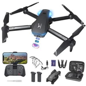 Propel Proton Z RC Mini Quadcopter with 1080P HD Camera WiFi FPV Remote Control Drone for Beginners Kids 2 Batteries Voice Control 3D Flips Altitude Hold