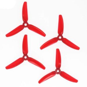 Walkera 4 3B RC Helicopter Compatible HQProp 4X4.3X3 V1S 4043 4 Inch 3 Blade Propellers Set 4X CW 4X CCW Poly Carbonate Red