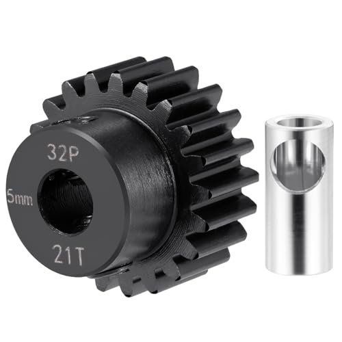 BRKRC Steel 32P 5mm Pinion Gear 11T to 24T RC Drift Parts for Various Scale RC Cars