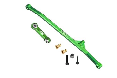 Nikko RC Monster Truck Aluminum 7075 Steering Tie Rod Drag Link Upgrade Parts for Losi 1/18 Mini LMT 4X4 Brushed Grave Digger Son Uva Digger