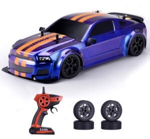 Valino RC Drift Tires HLSFWDRIVE 1 14 Scale Remote Control Drift Car 4x4 High Speed 30KM H with LED Lights 2 4 GHz Racing Toy